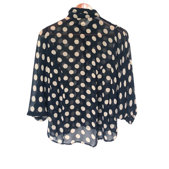 Bundle of 3 Hi-Low Button Blouses size Small - Picture 9 of 14